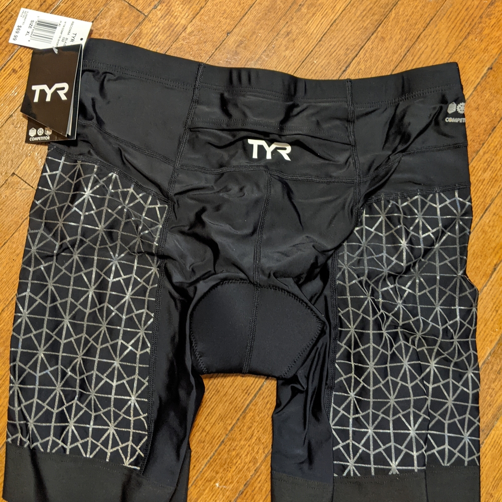 TYR Men's Black Swim Shorts